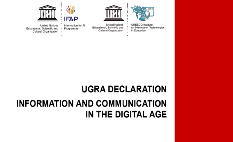 UGRA RESOLUTION   INFORMATION AND COMMUNICATION IN THE DIGITAL AGE