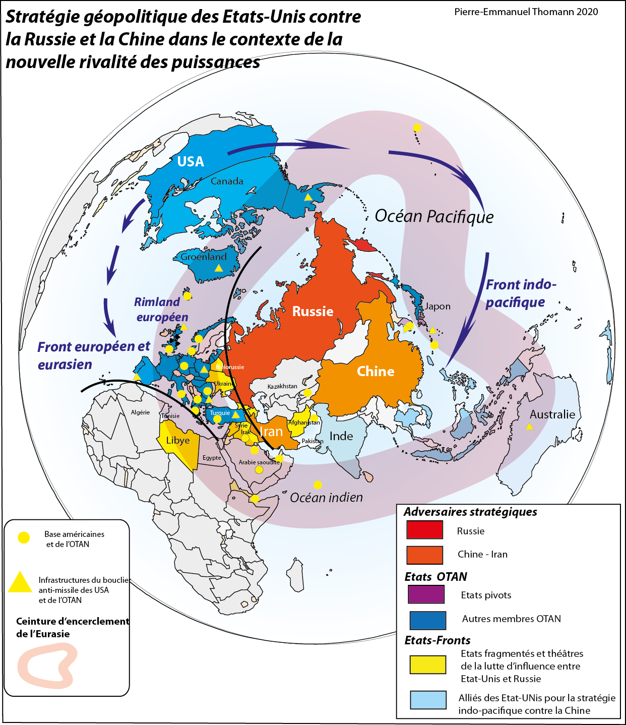 AUKUS , une alliance anglo-saxonne dans l’Indo-Pacifique pour conserver l’hégémonie mondiale contre la Chine, la Russie et la France