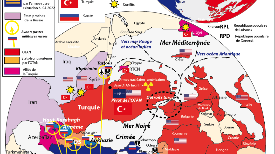 Conflit en Ukraine : l’enjeu géopolitique de la mer Noire
